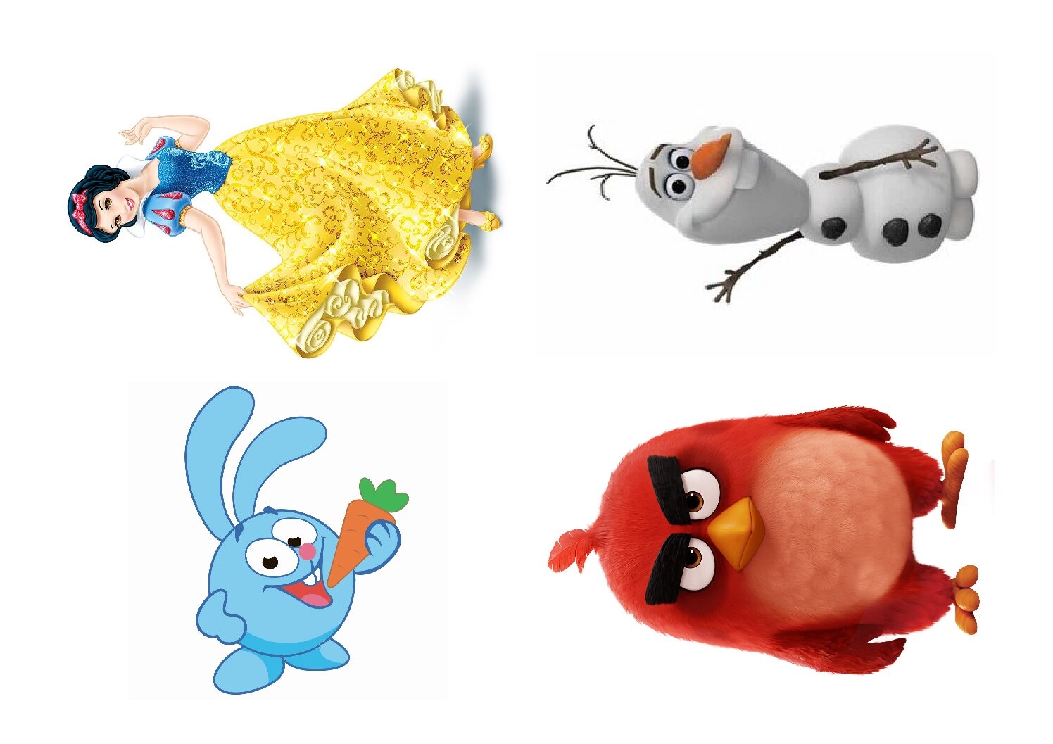 Cartoon Characters Free Worksheets Language Advisor