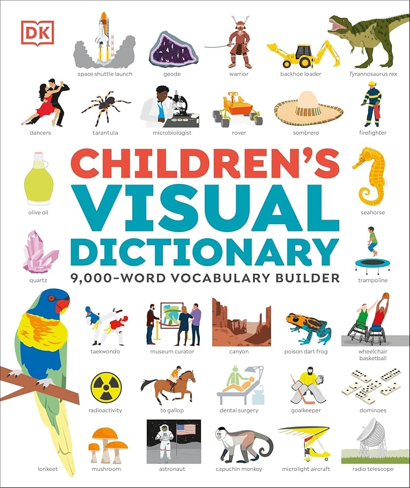 Children s Visual Dictionary 9 000 Word Vocabulary Builder