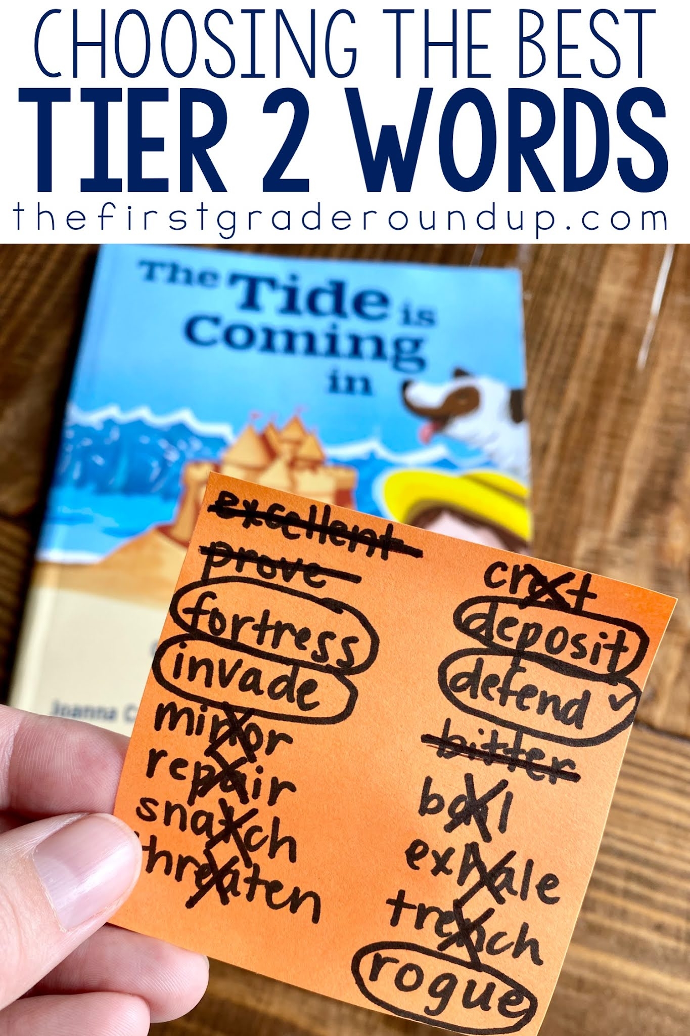 Choosing The Best Tier 2 Vocabulary WordS With Your Read Alouds The First Grade Roundup