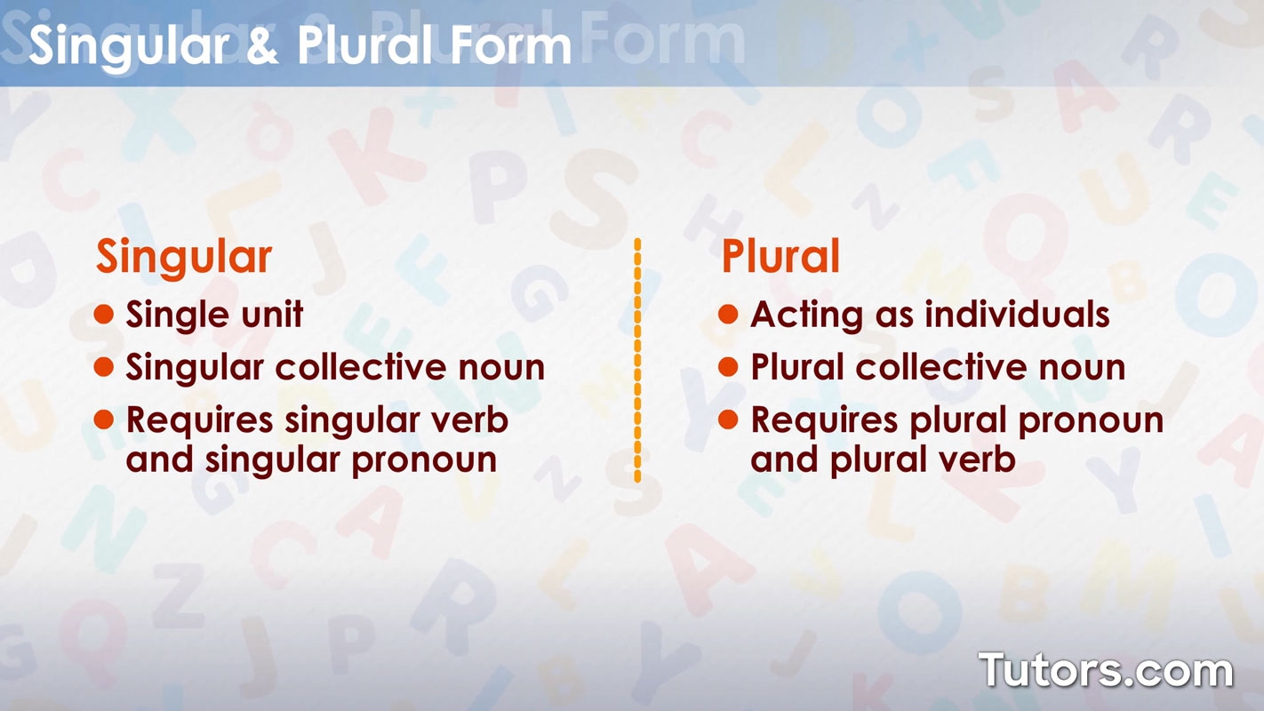 meaning of plural noun