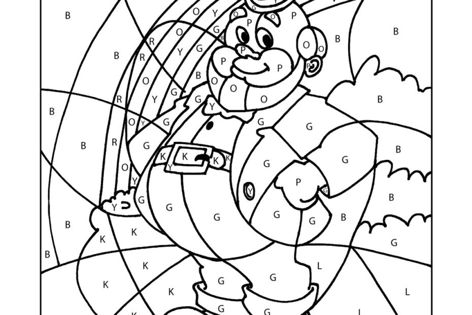 Color By Letters Coloring Pages Best Coloring Pages For Kids