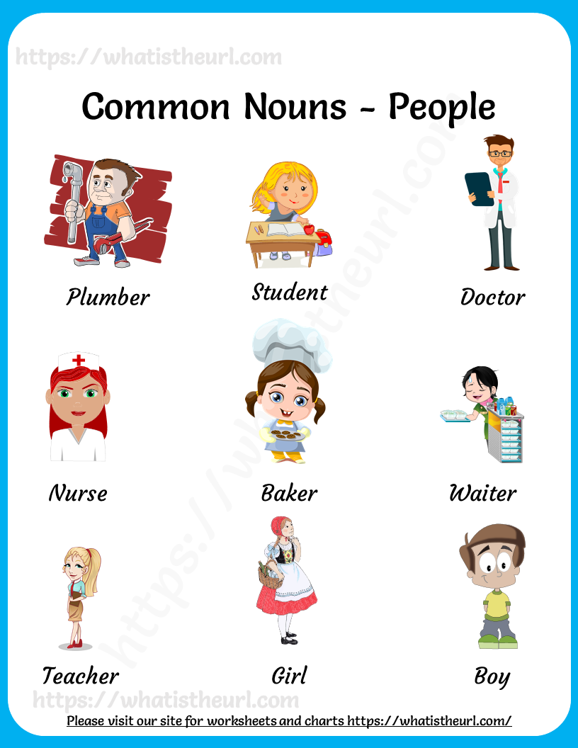 common noun examples with pictures