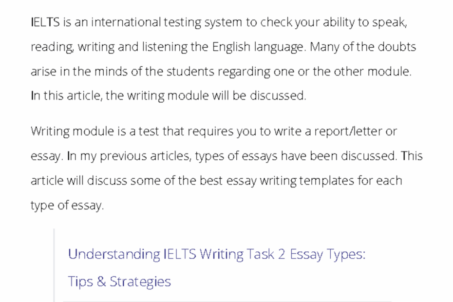 Copy Paste Best Ielts Writing Task 2 Template Essay Writing Copy Paste Best IELTS Writing Task Studocu