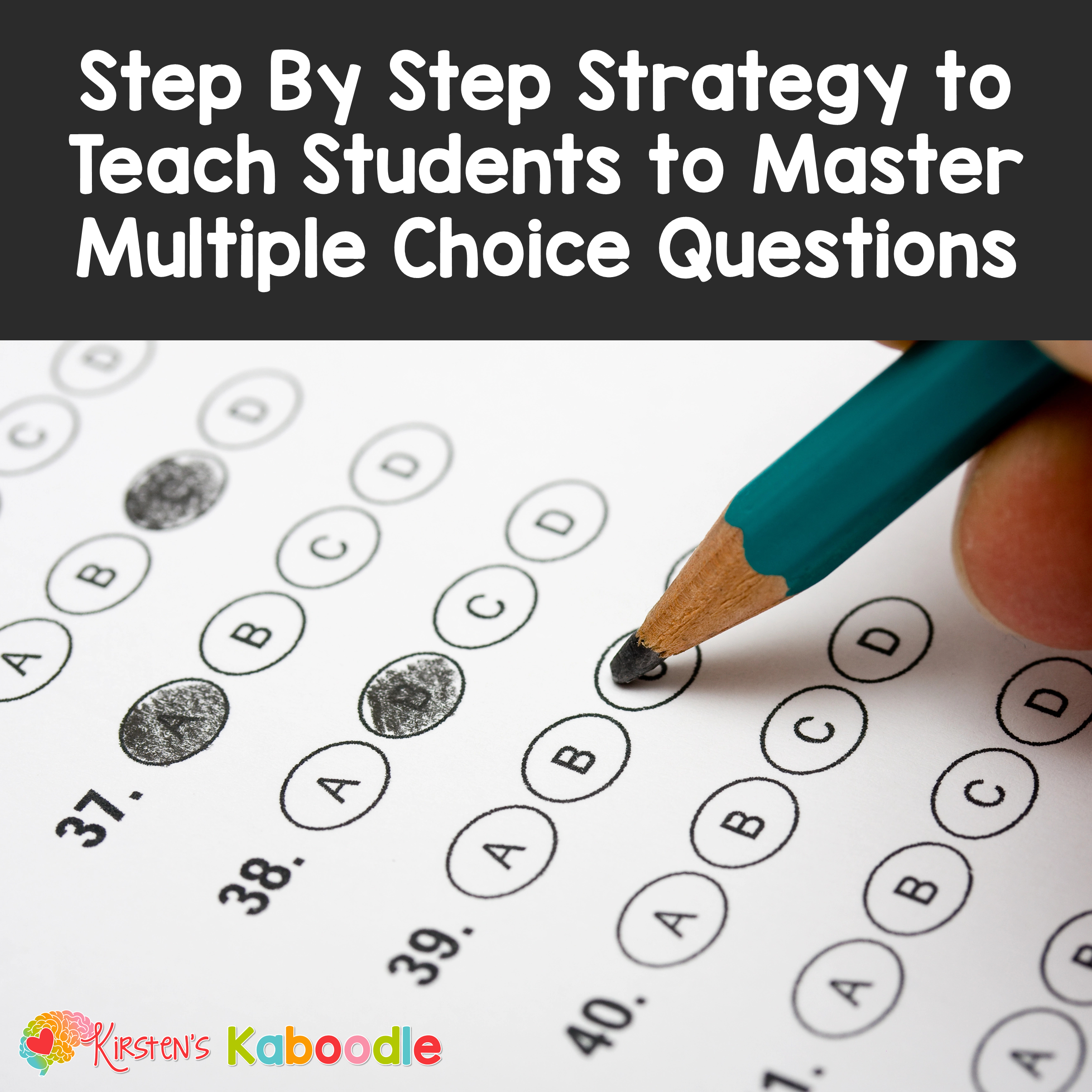 Crack The Code Multiple Choice Test Taking Strategies Kirsten s 