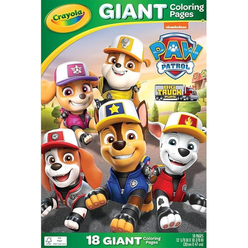 Crayola Giant Coloring Pages 12 75