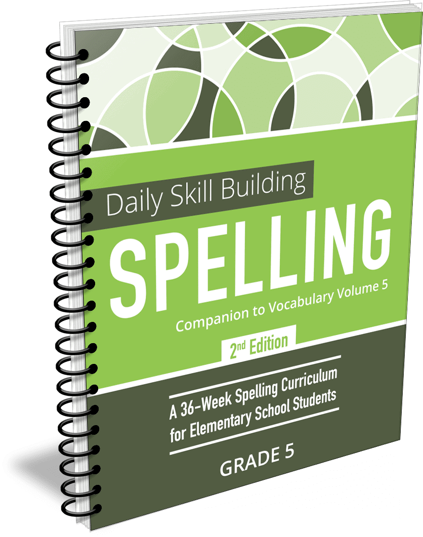Daily Skill Building Spelling Grade 5 Full Year Curriculum