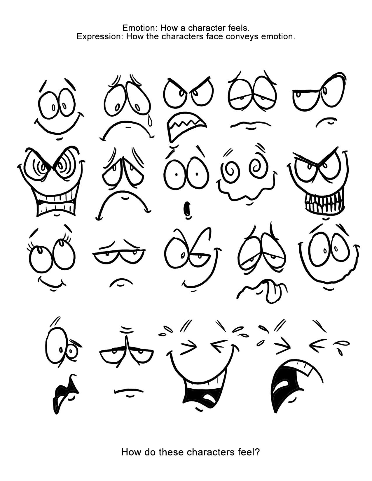 vocabulary coloring sheets