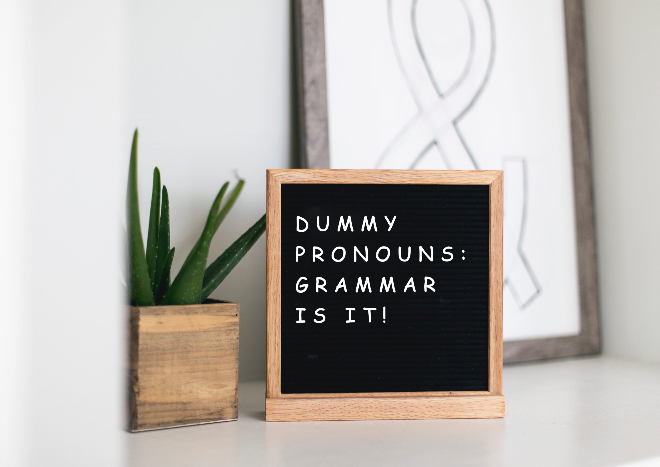 Dummy Pronouns Cor lingua