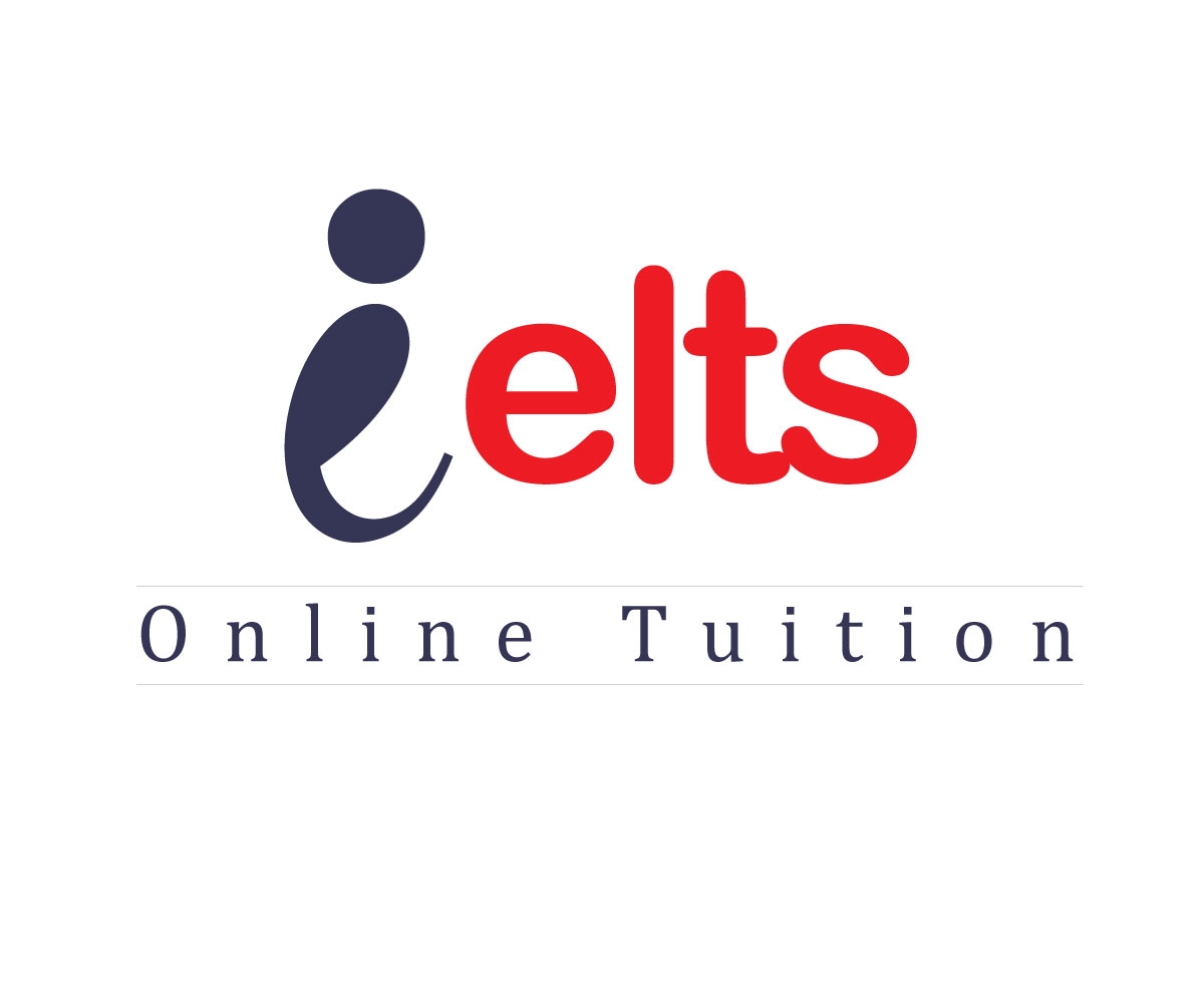 Elegant Traditional Learn Logo Design For IELTS Online Tuition 