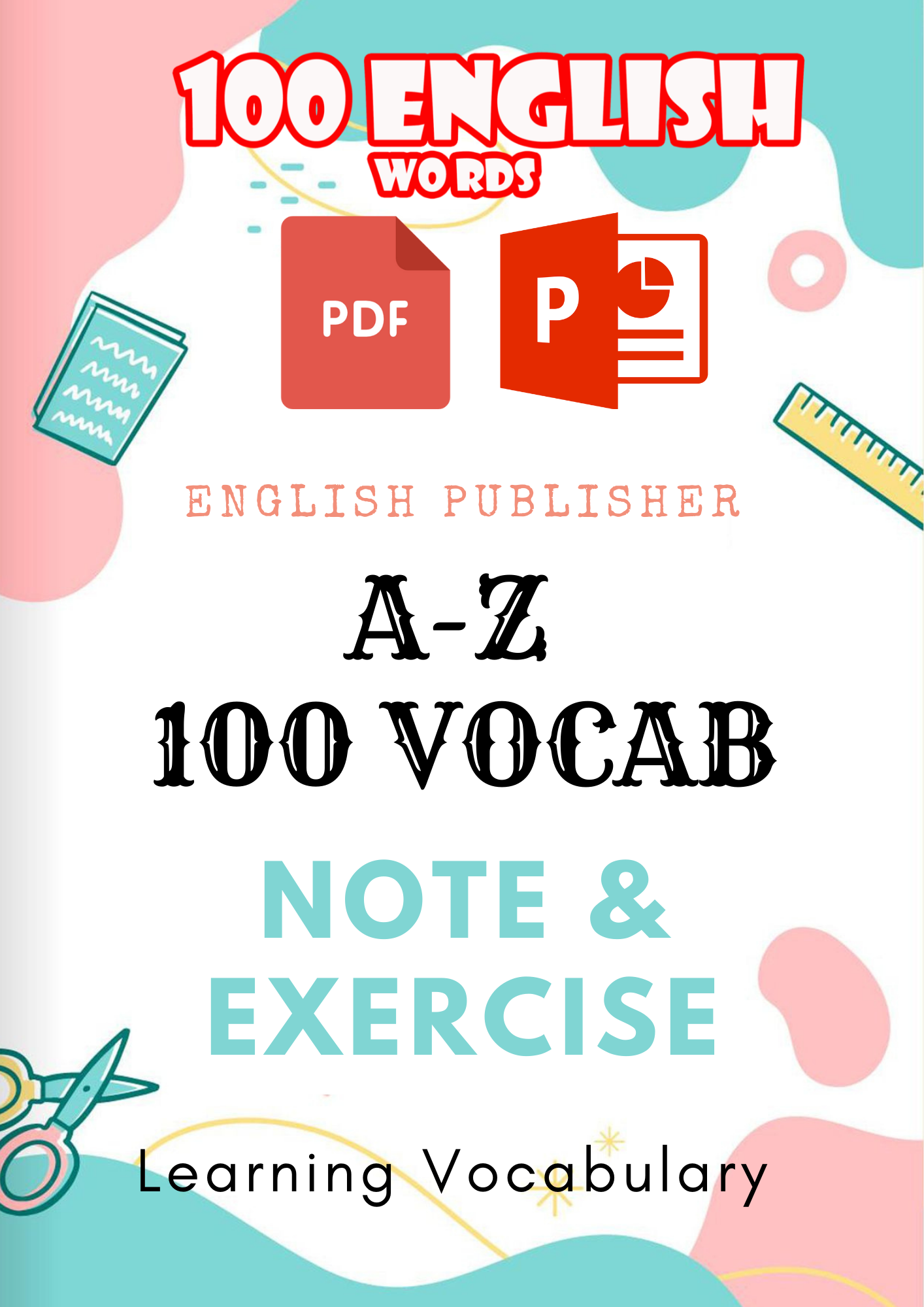 vocabulary a to z pdf