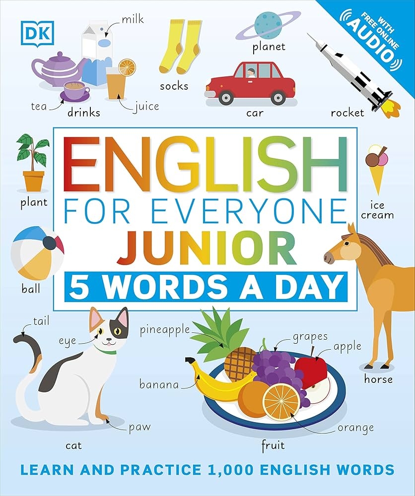 English For Everyone Junior 5 Words A Day Learn And Practice 
