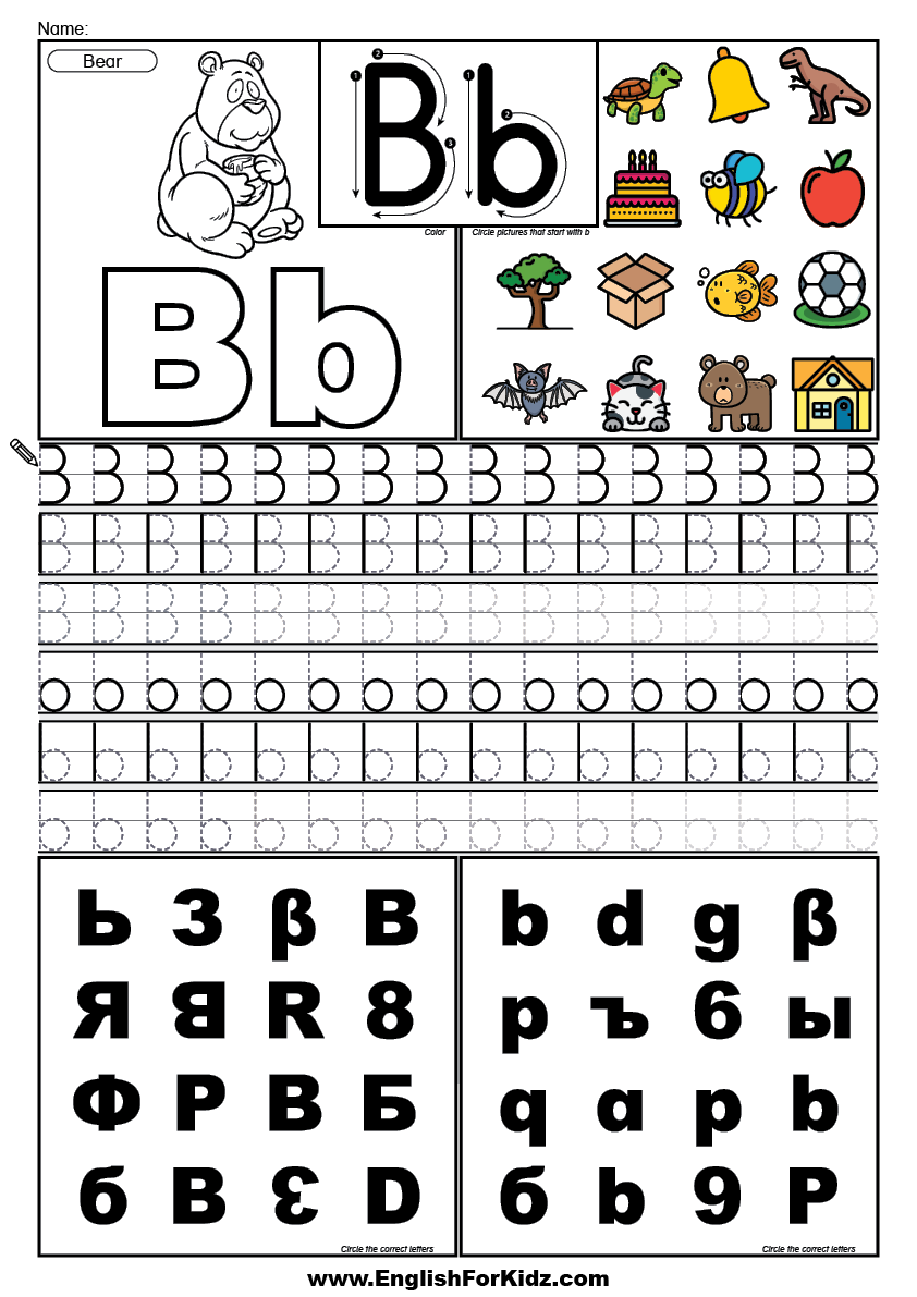 English For Kids Step By Step Letter Tracing ABC Learning Set