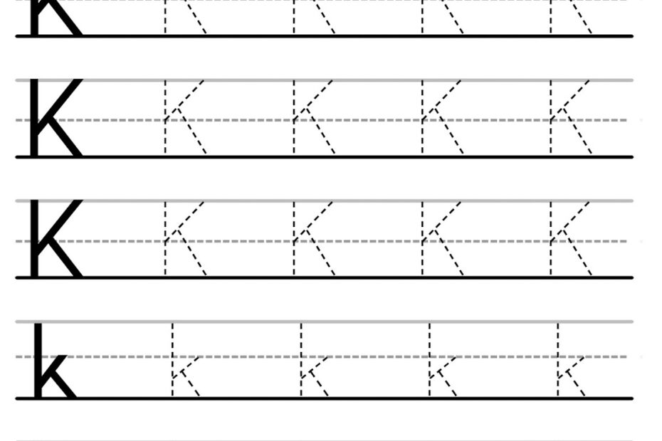 English For Kids Step By Step Letter Tracing Worksheets Letters K T