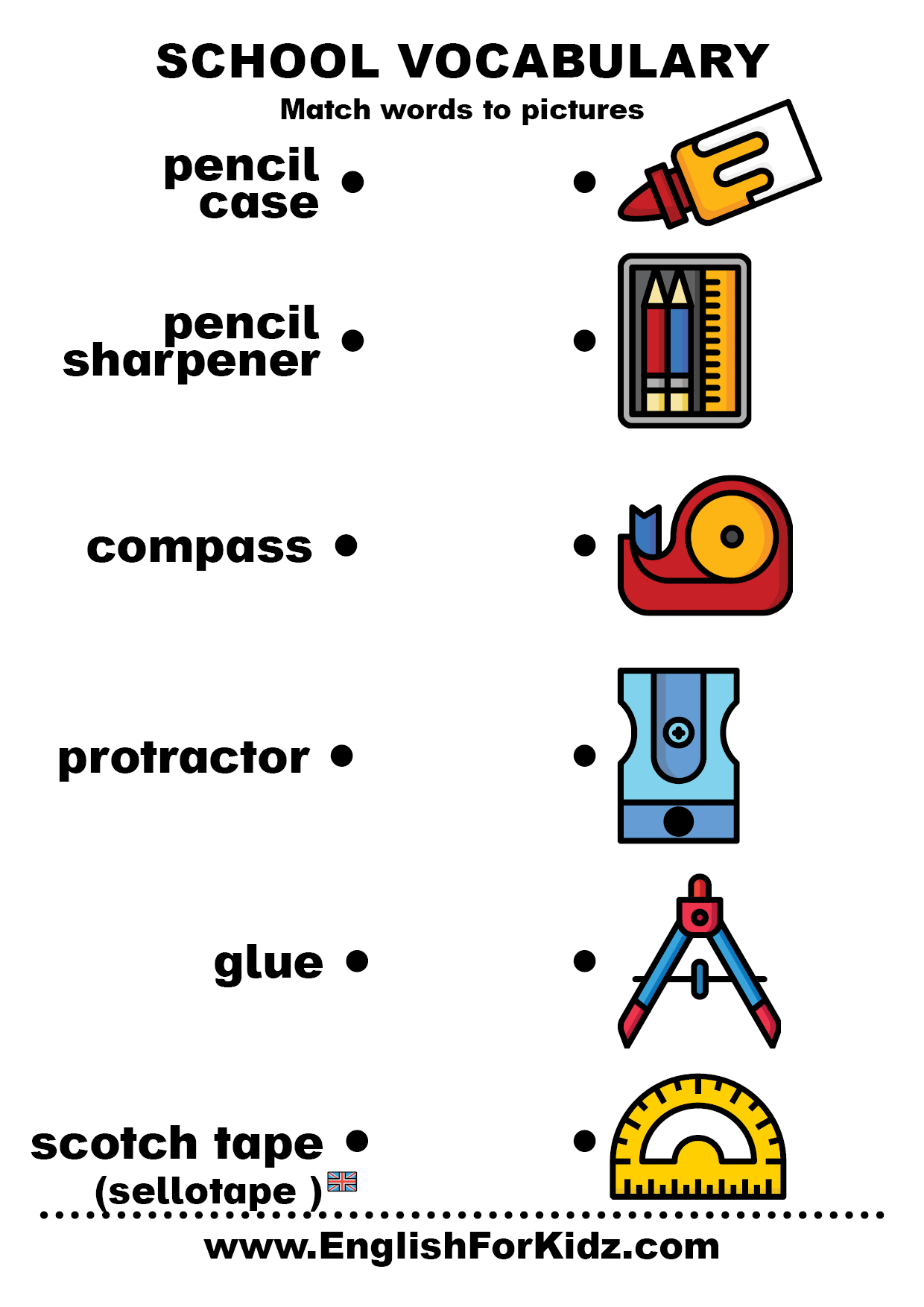 free printable vocabulary activities