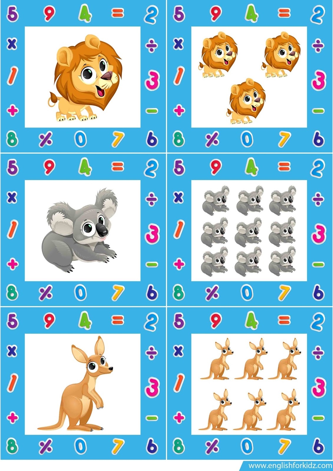 English For Kids Step By Step Singular And Plural Nouns Flashcards