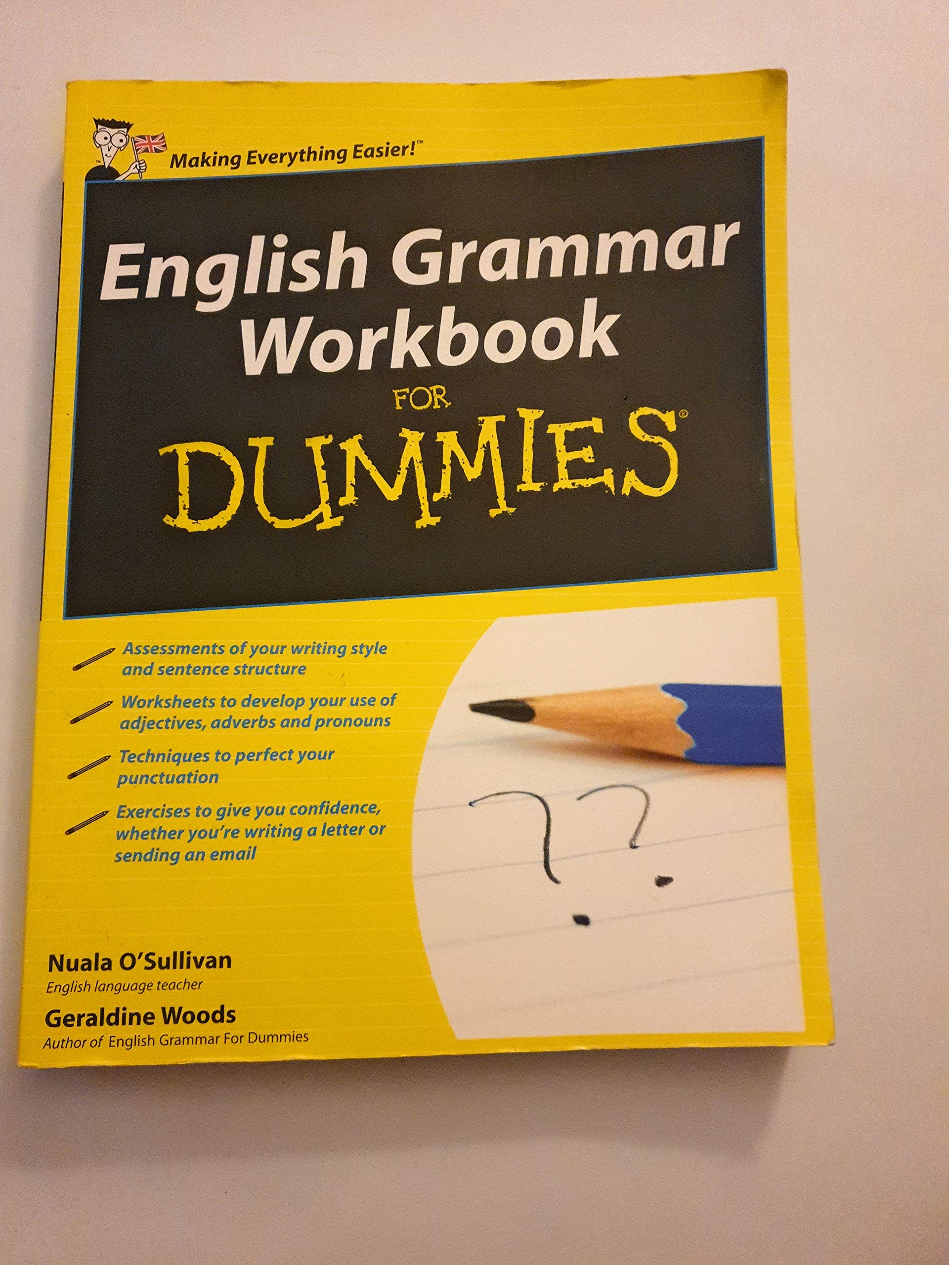 English Grammar Workbook For Dummies UK Edition O Sullivan Nuala Woods Geraldine 9780470688304 Amazon Books
