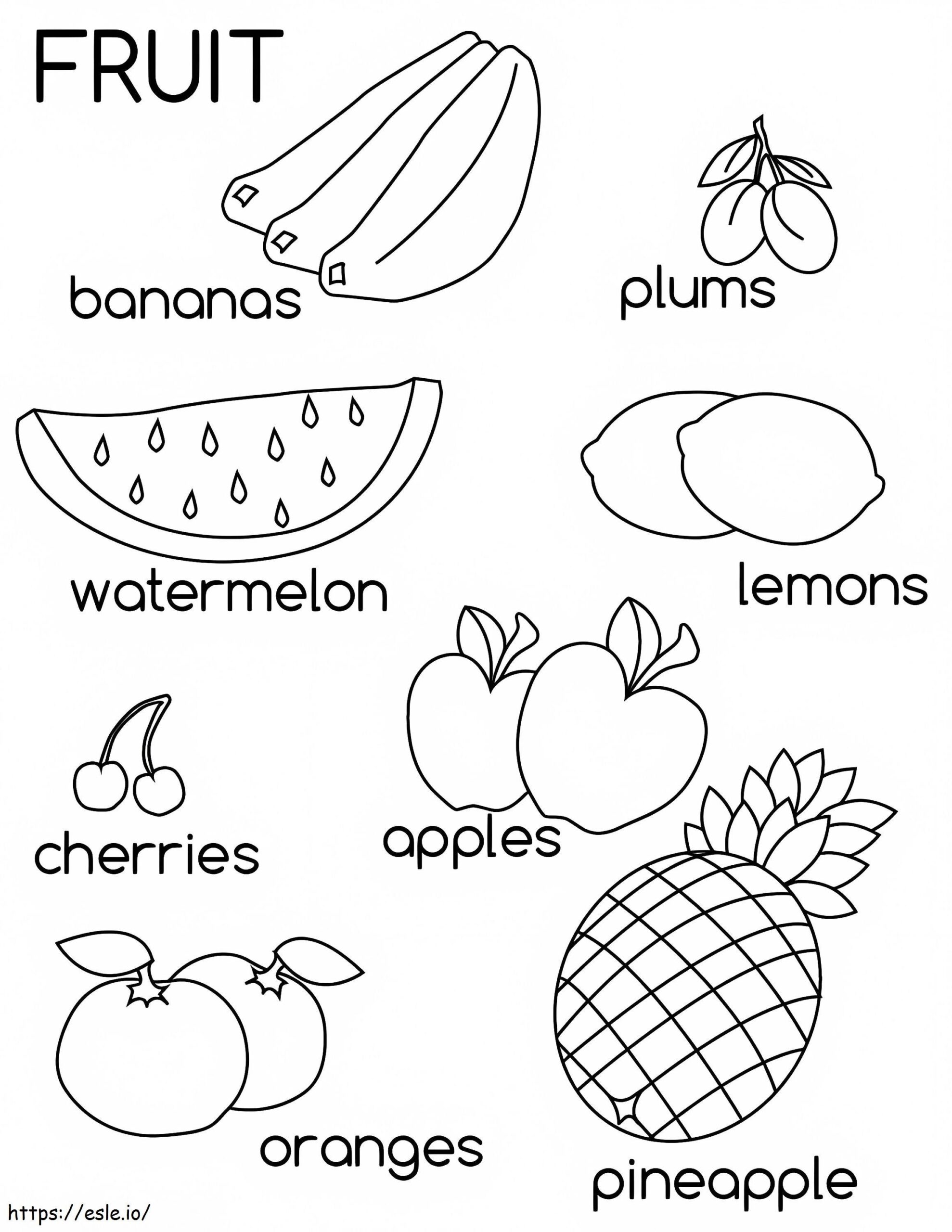 coloring pages to learn english
