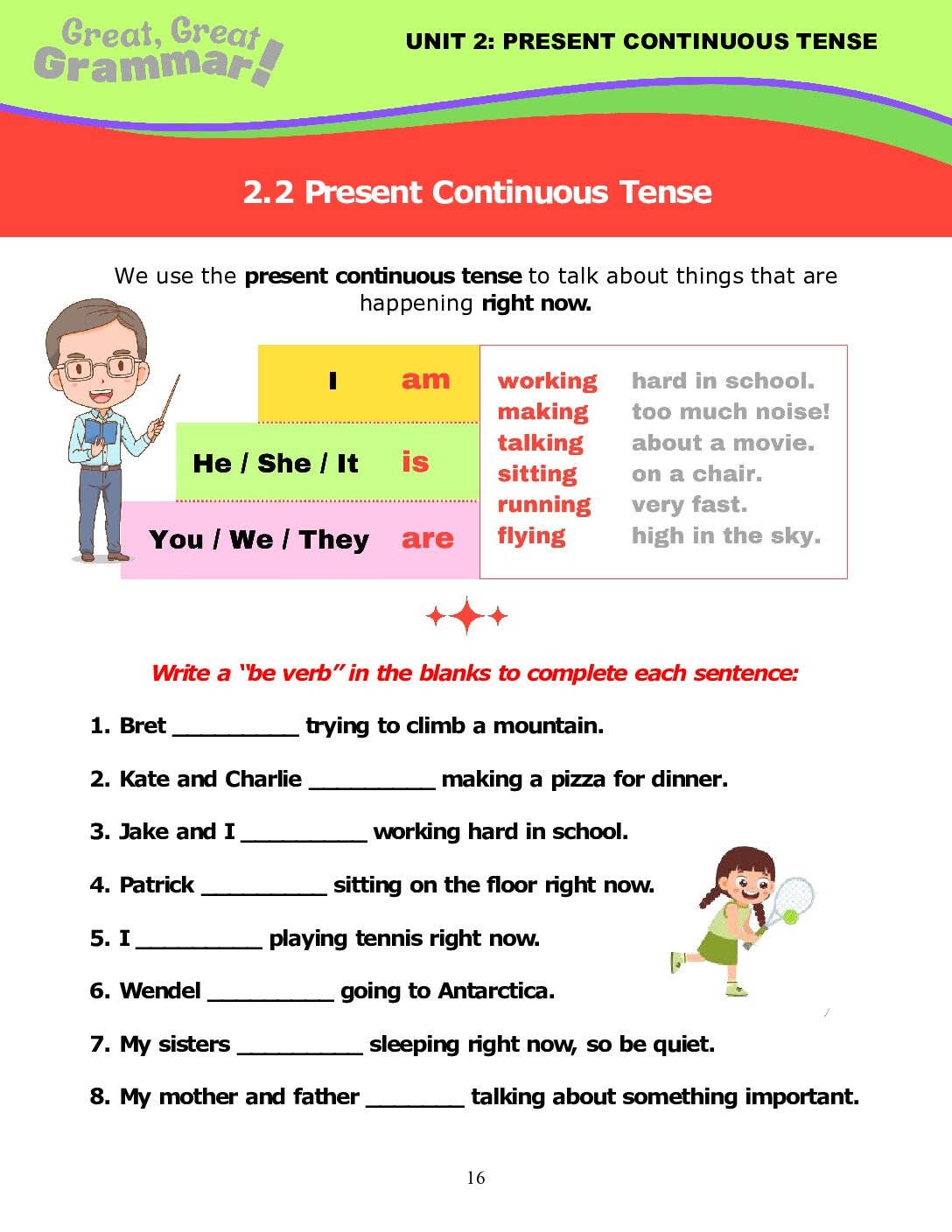 verbs and tenses pdf