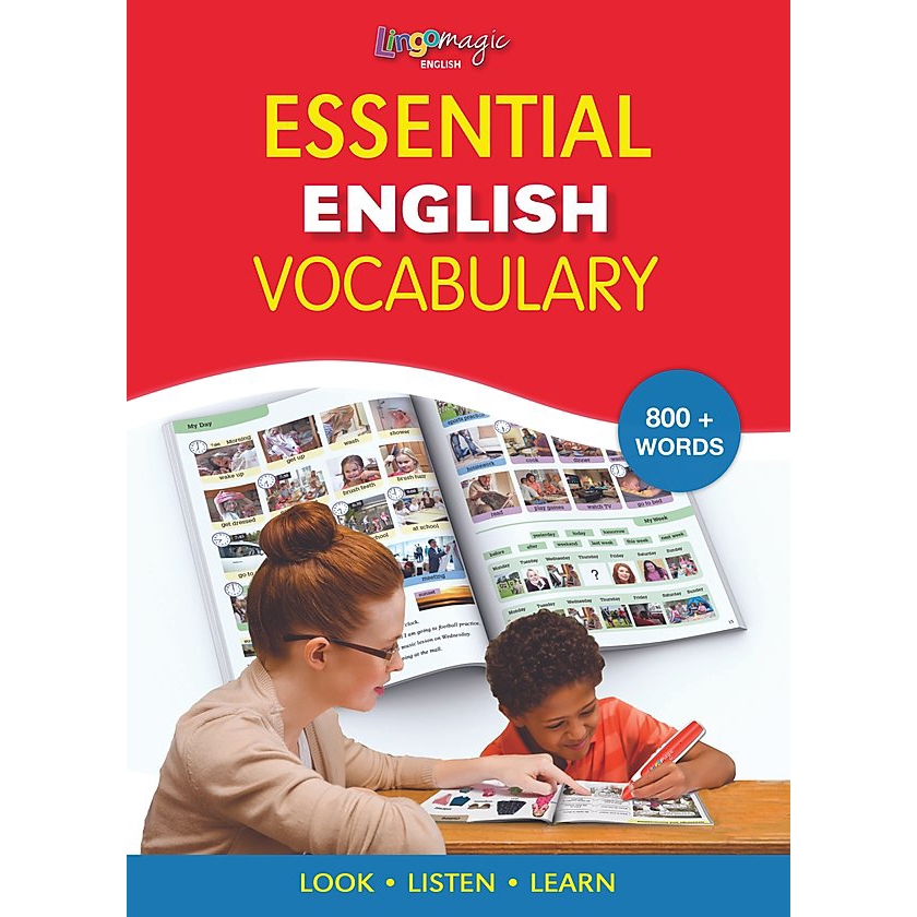 Essential English Vocabulary Book word By Word LINGOMAGIC Rainbow Reading