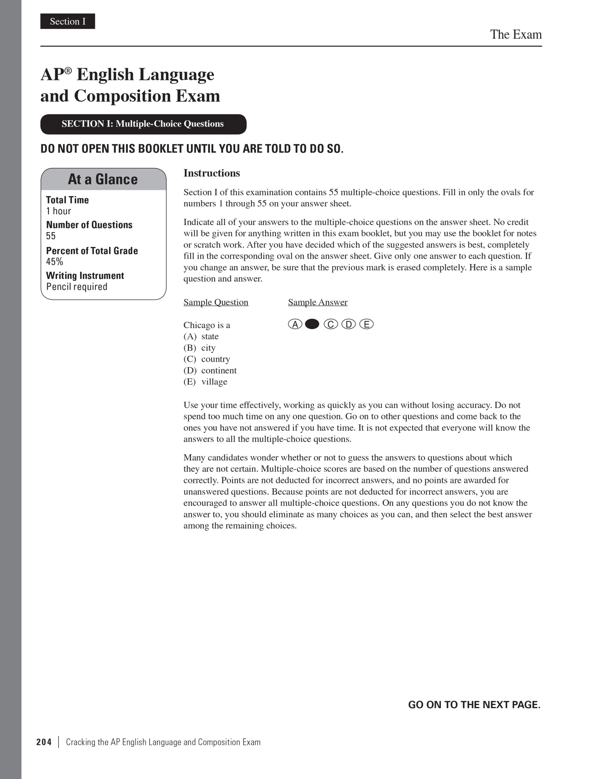 Extended Ebook Content For Cracking The AP English Language U0026 Composition Exam 2018 Edition Practice Test 2