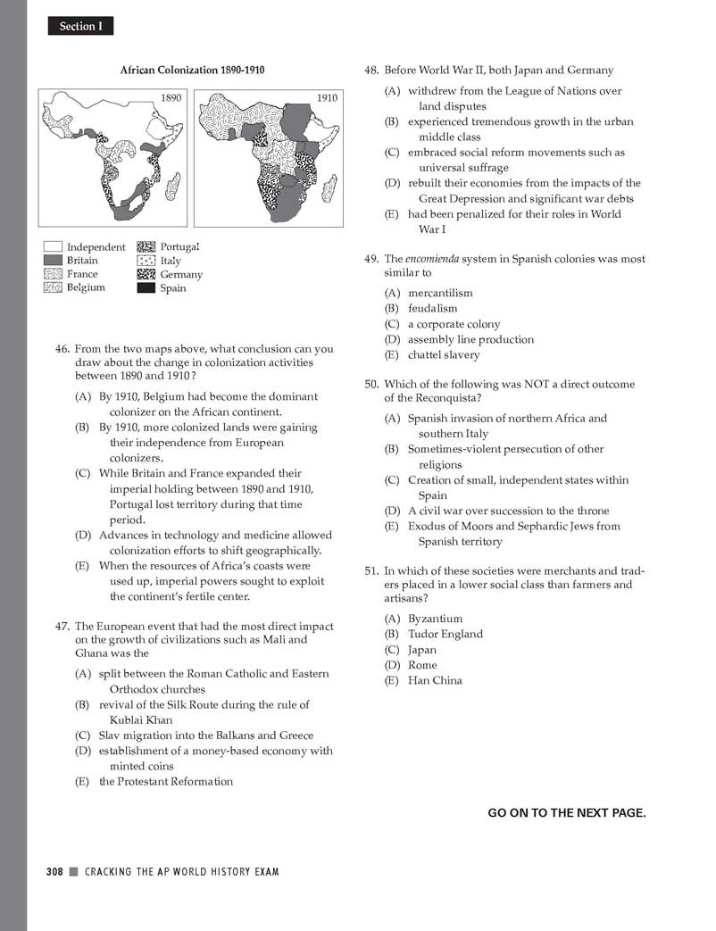 Extended Ebook Content For Cracking The AP World History Exam 