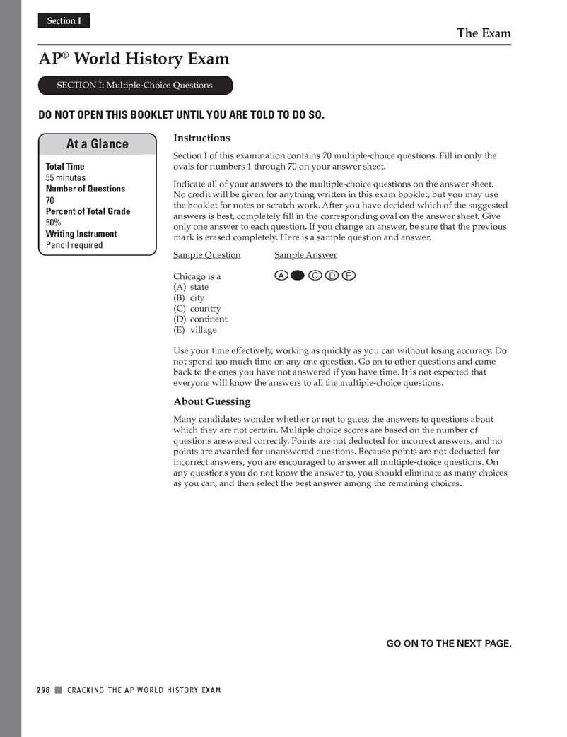 Extended Ebook Content For Cracking The AP World History Exam 