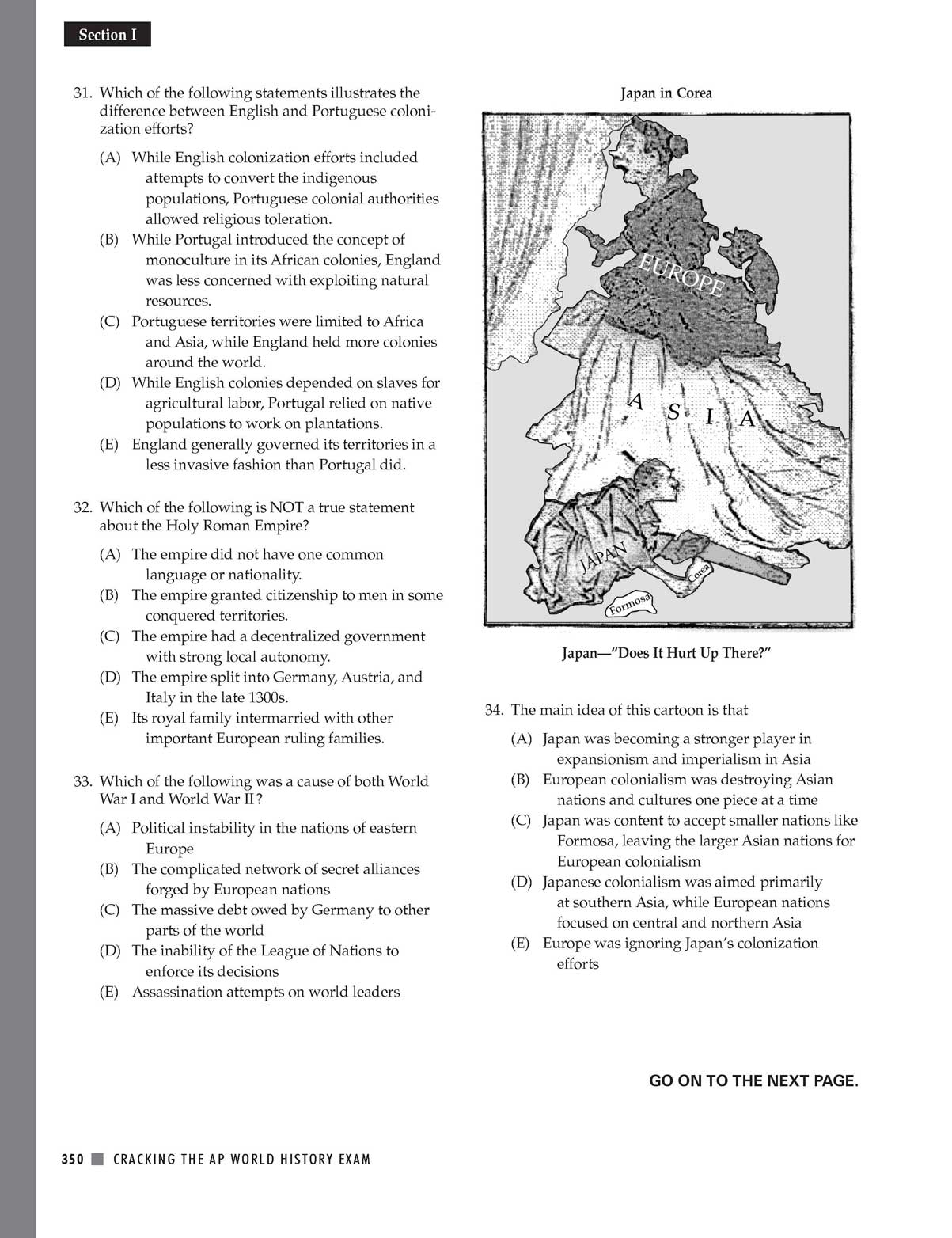 Extended Ebook Content For Cracking The AP World History Exam 2013 Edition AP World History Practice Test 2