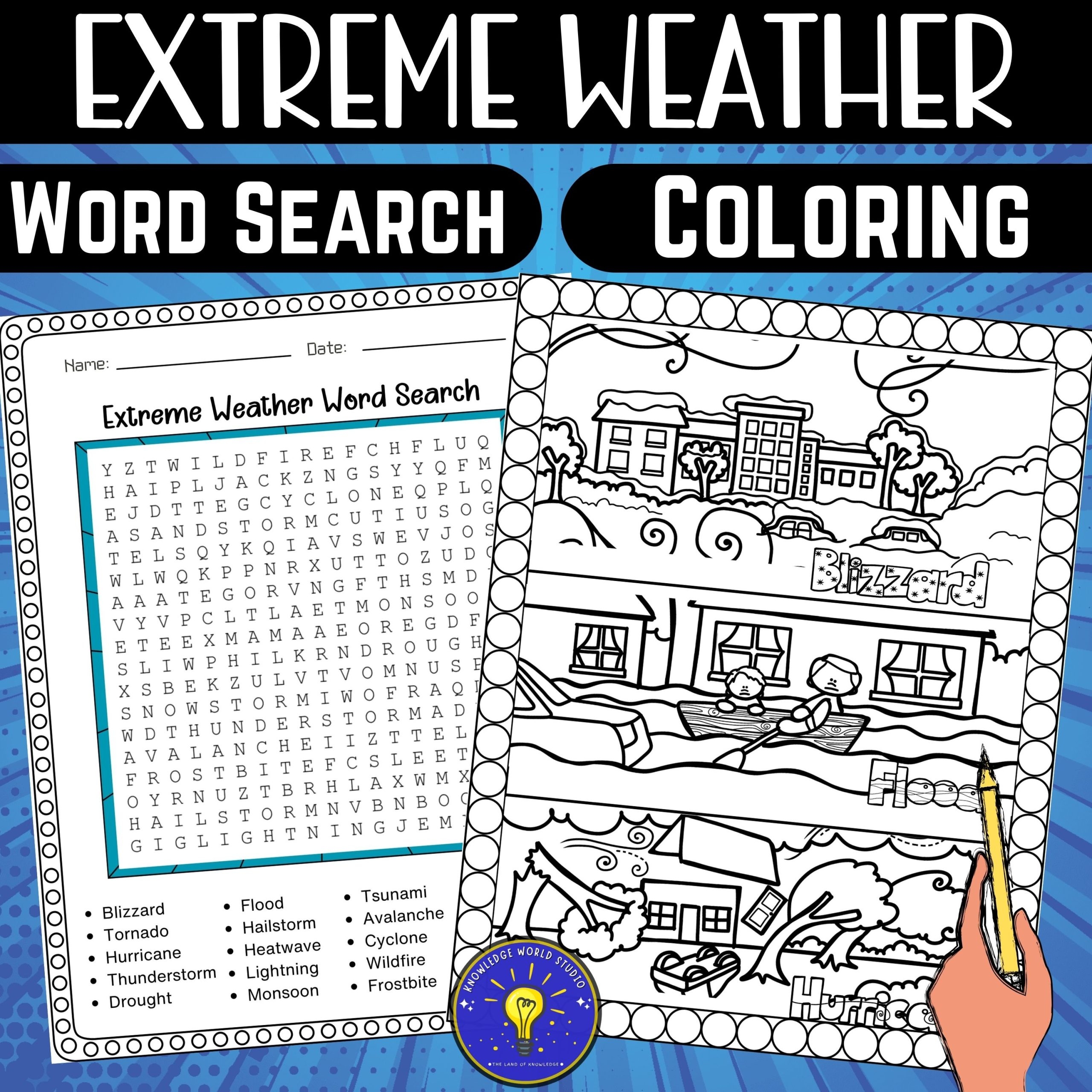 word search coloring sheet