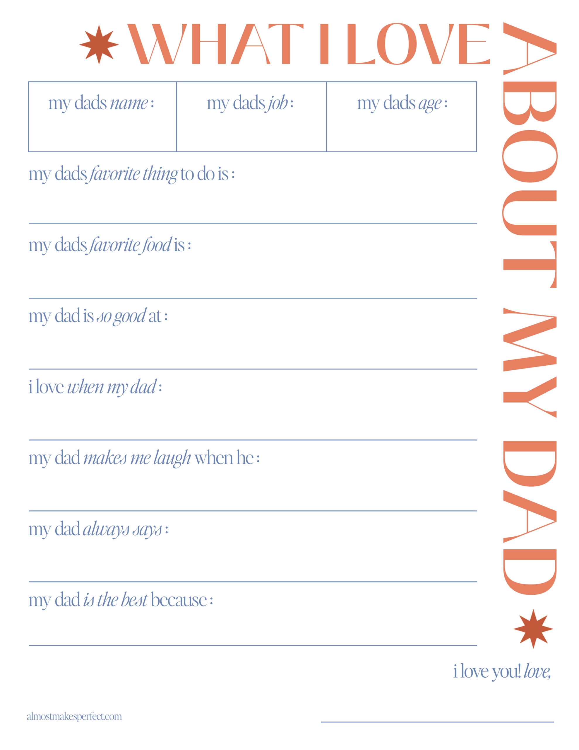 fill in the blanks free