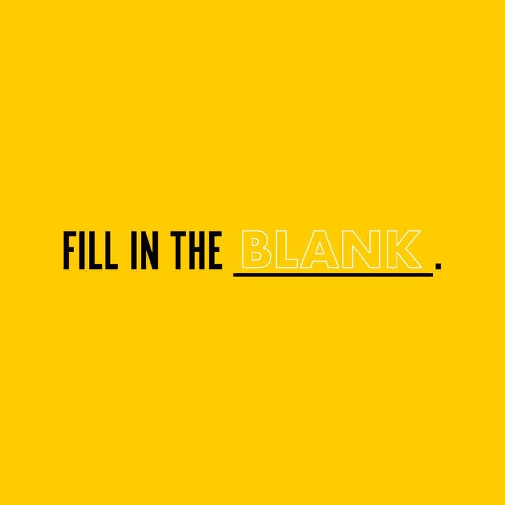 Fill In The Blank Part 2 Hope City