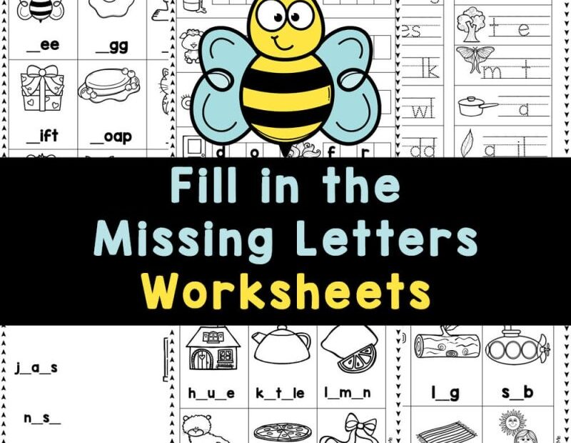 Fill In The Missing Letters Free Complete Missing Letters In