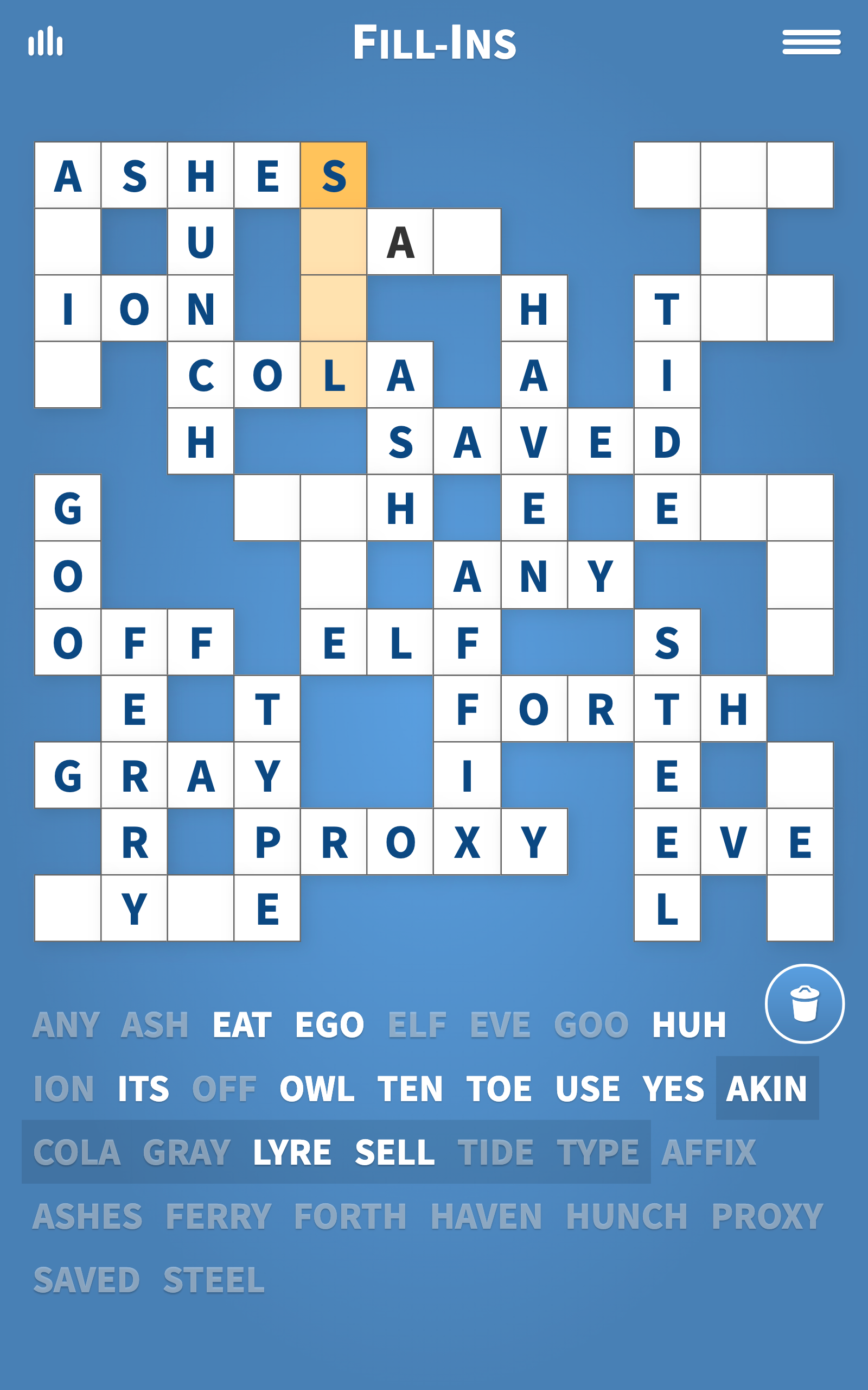 Fill Ins Free Word Fit Puzzles App On Amazon Appstore