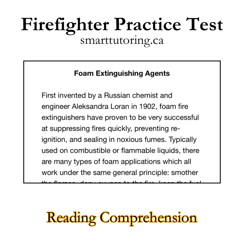test reading and comprehension