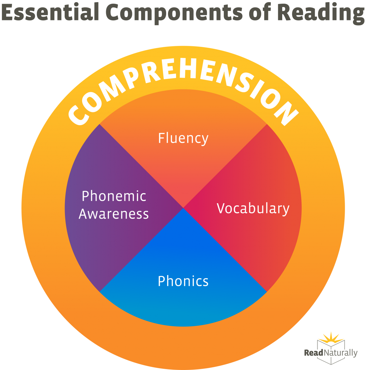 Five 5 Components Of Reading Read Naturally Inc 