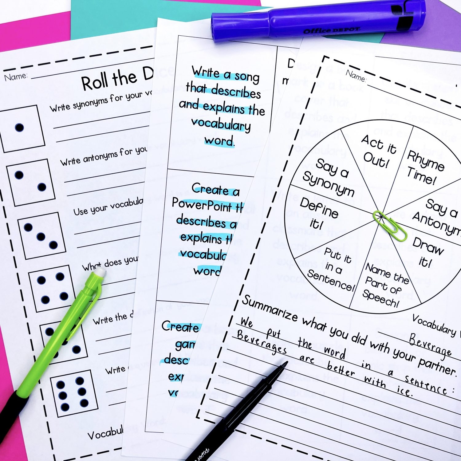 Five 5th Grade Vocabulary Activities Your Class Will Enjoy