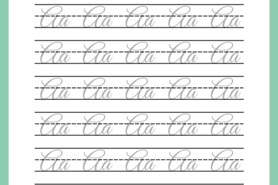 Free And Customizable Cursive Templates Canva