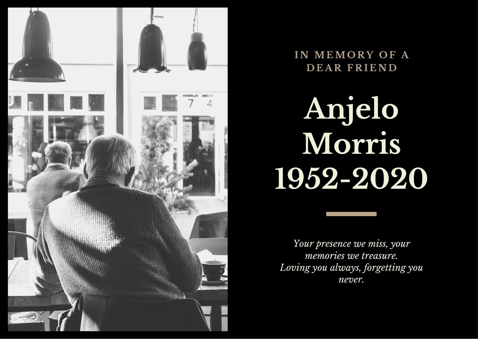 copy and paste obituary