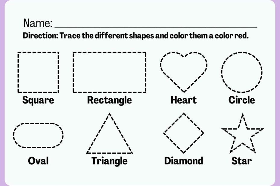 Free And Customizable Shape Templates