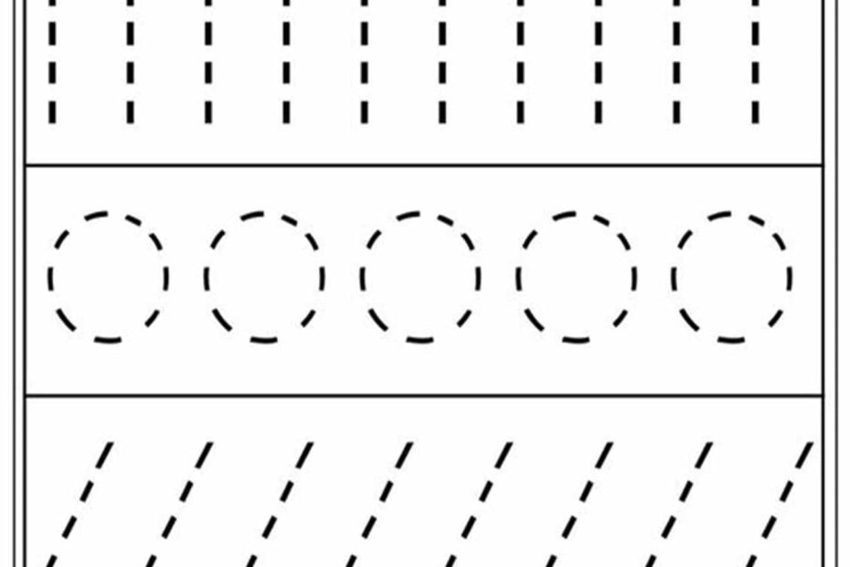 Free And Easy To Print Tracing Lines Worksheets Tulamama