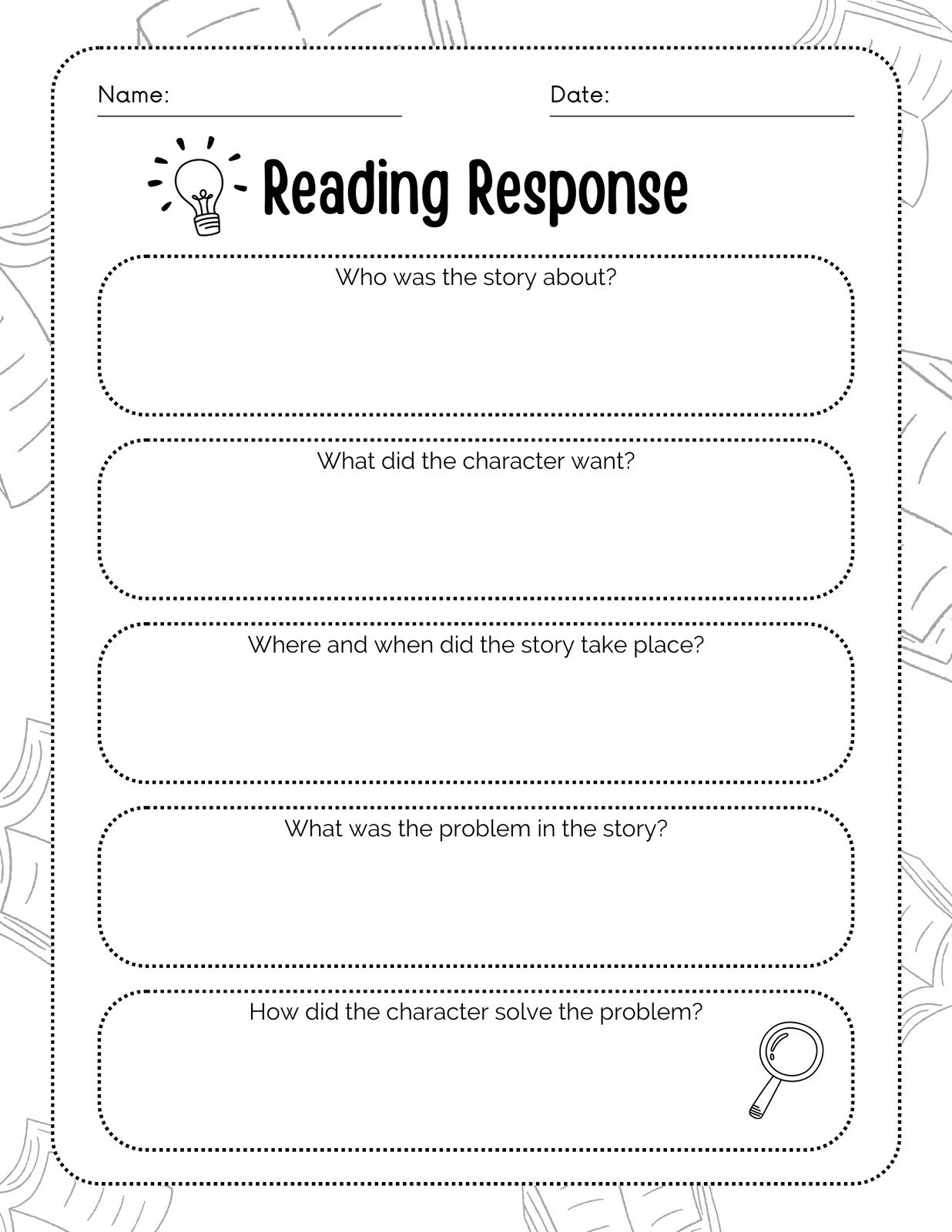 printable reading and writing worksheets