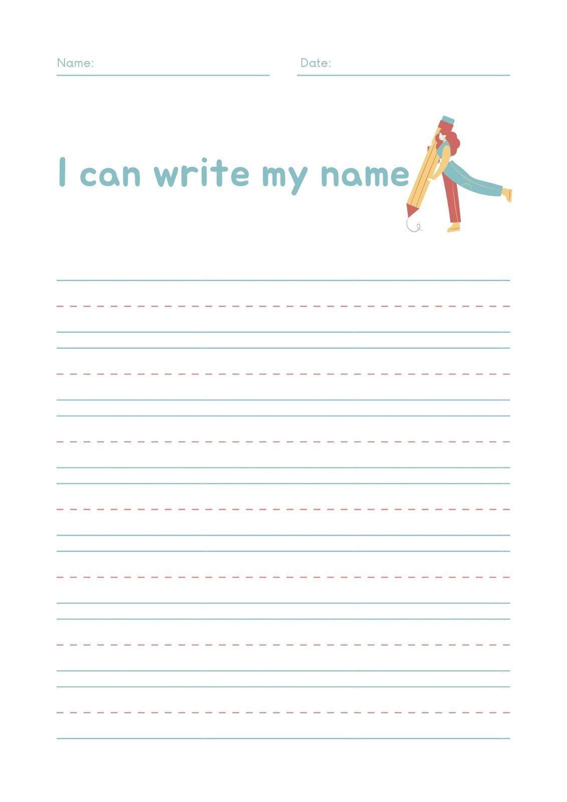 free editable name tracing generator