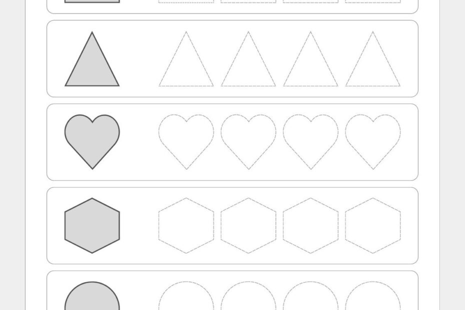 Free Custom Printable Shapes Worksheet Templates Canva