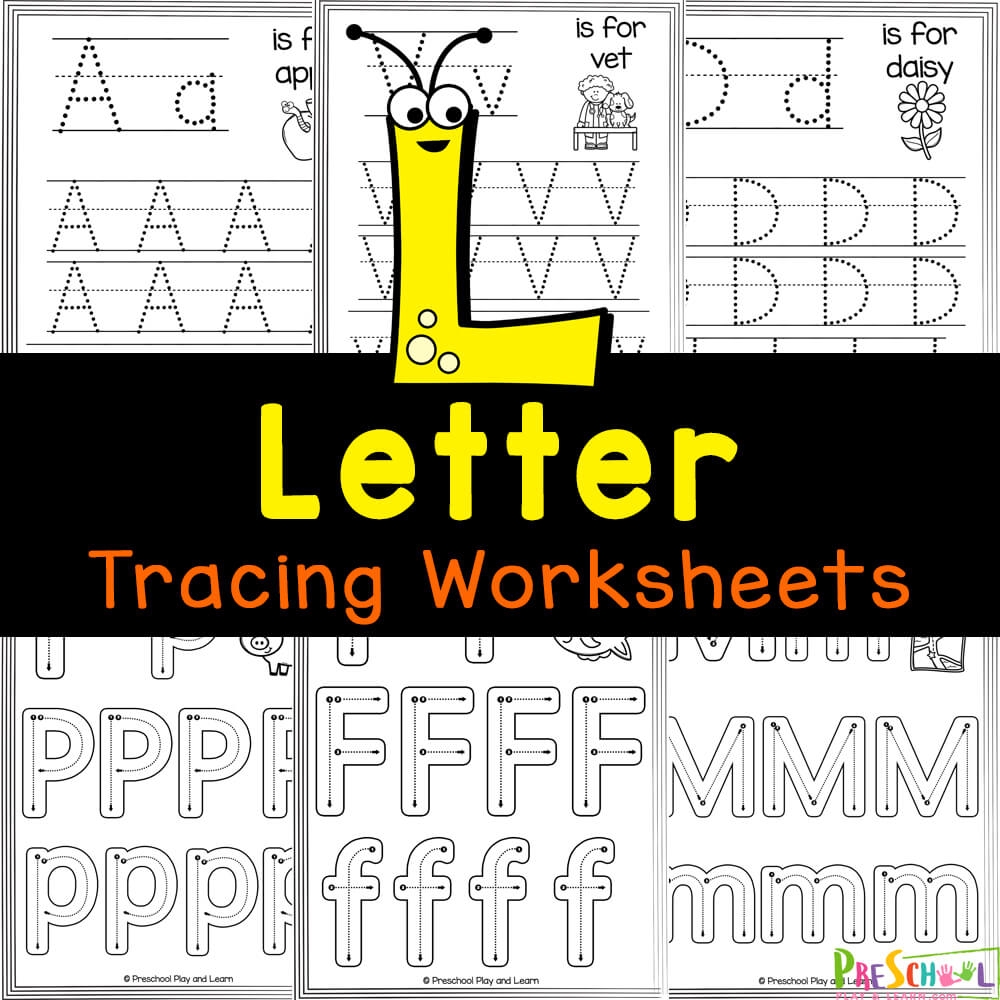 free printable alphabet tracing sheet