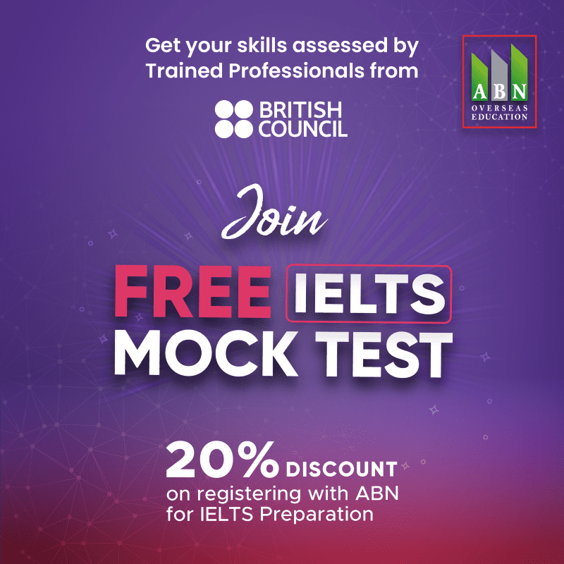 Free IELTS Mock Test ABN Overseas Education