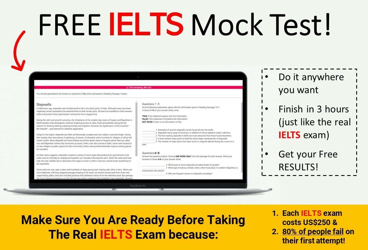 ielts free full mock test