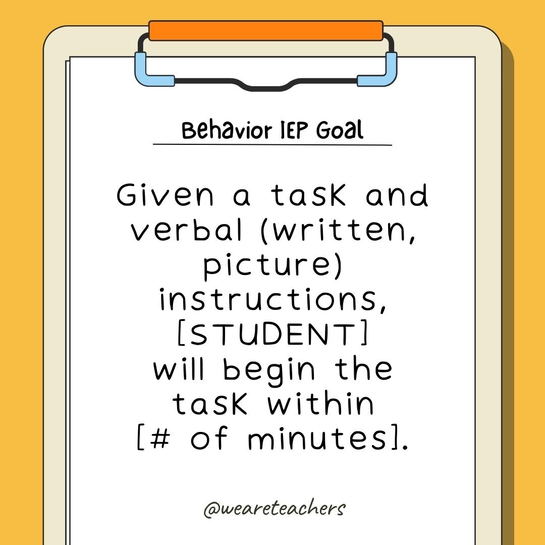 Free IEP Goal Bank With 175 Goals U0026 Printable Tracking Sheets