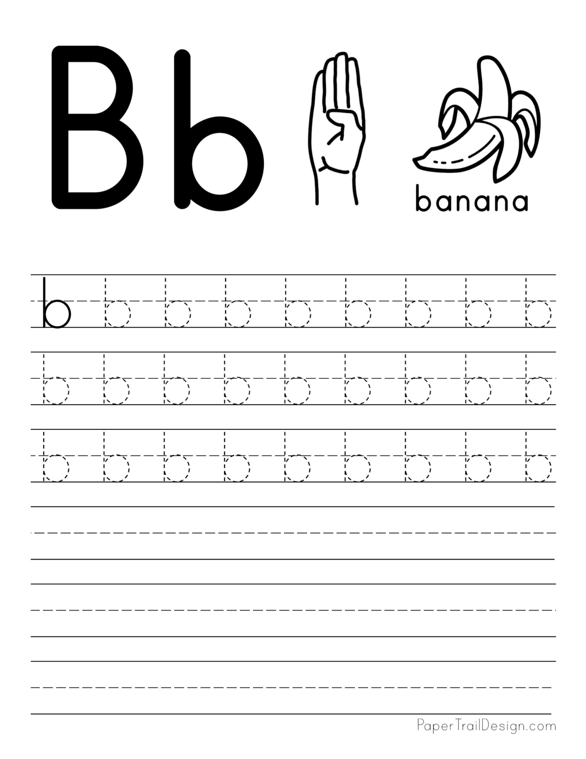 free alphabet tracing worksheets printable