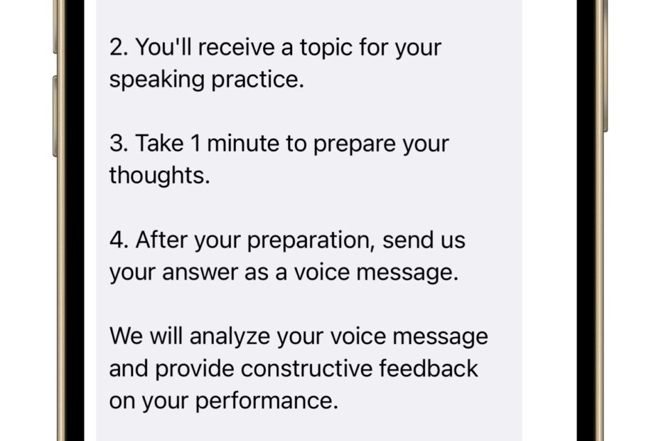 Free Online IELTS Speaking Practice Tool On Telegram