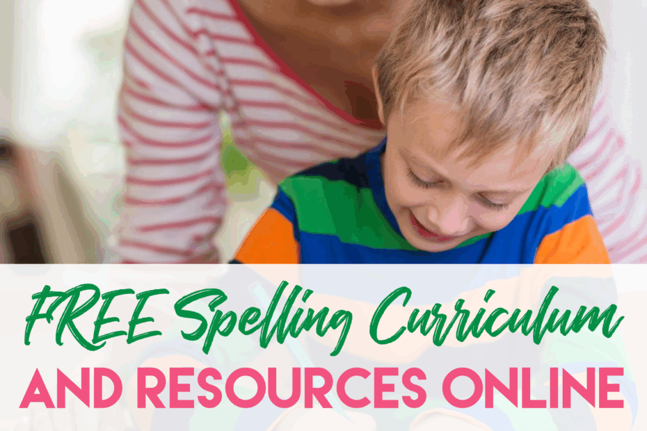 FREE Online Spelling Resources How To Homeschool For FREE