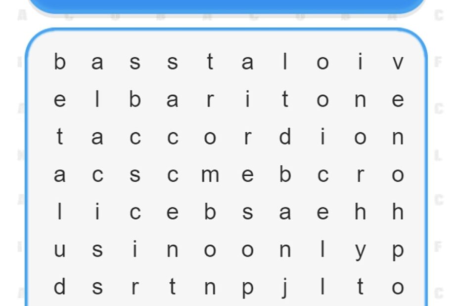 Free Online Word Games And Crossword Puzzles